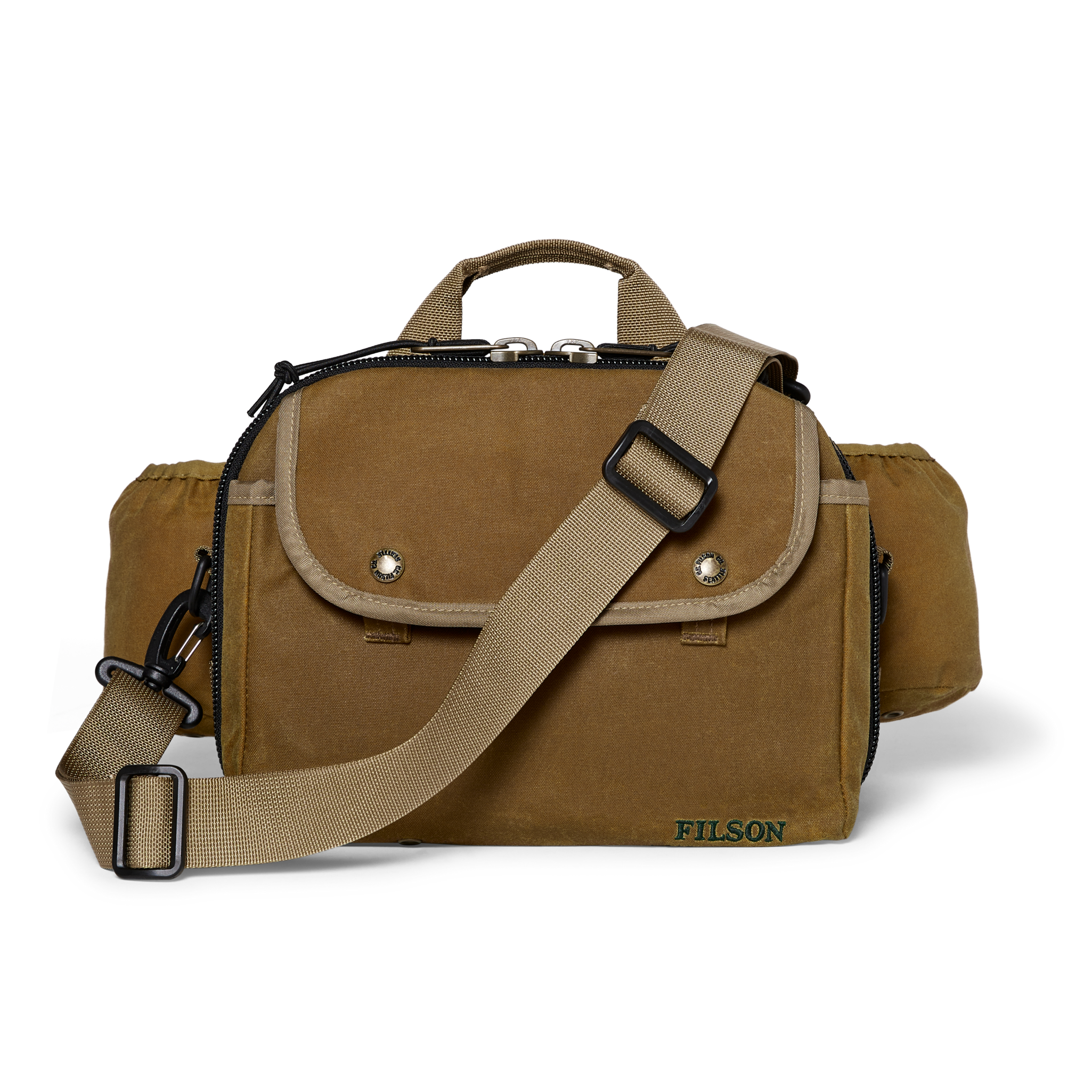 Tin Cloth Fishing Pack - Dark Tan